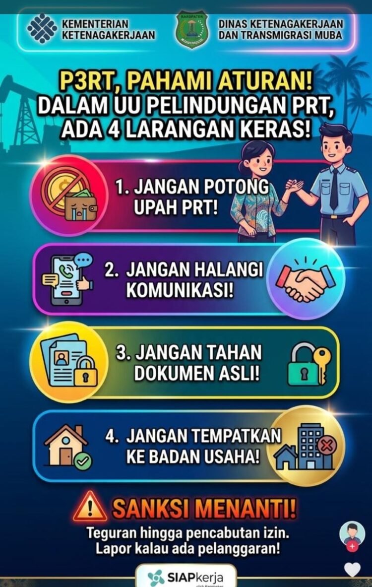 Menjaga Martabat Pekerja di Rumah Kita: Komitmen Kemanusiaan dari Musi Banyuasin