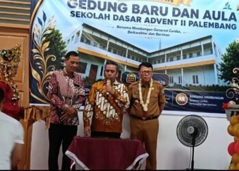 Perantau Indonesia di Amerika Bangun Sekolah Baru untuk SD Advent 2 Palembang