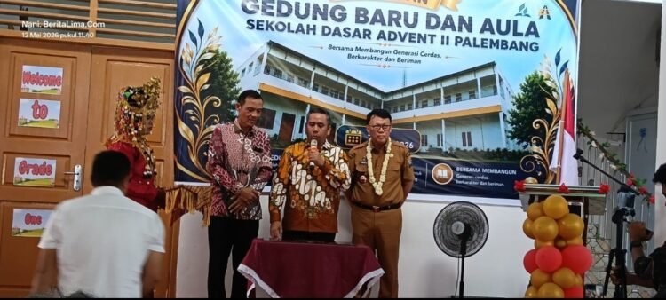 Perantau Indonesia di Amerika Bangun Sekolah Baru untuk SD Advent 2 Palembang