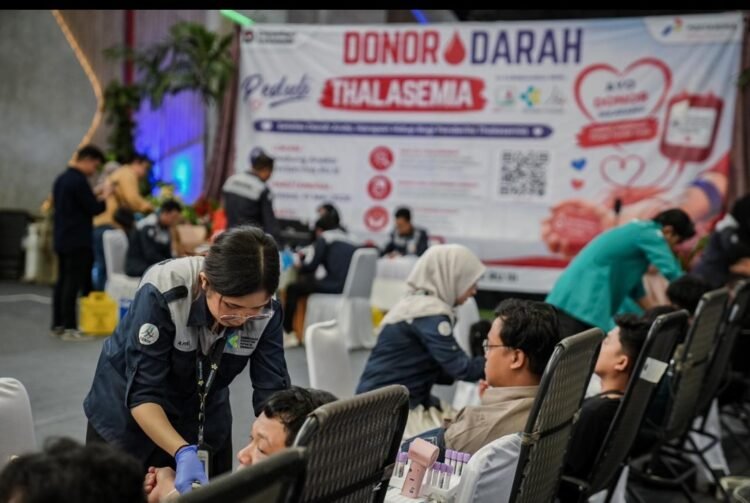 Aksi Donor Darah Pertamina Patra Niaga Kilang Plaju Dukung Ketersediaan Darah bagi Penderita Thalasemia