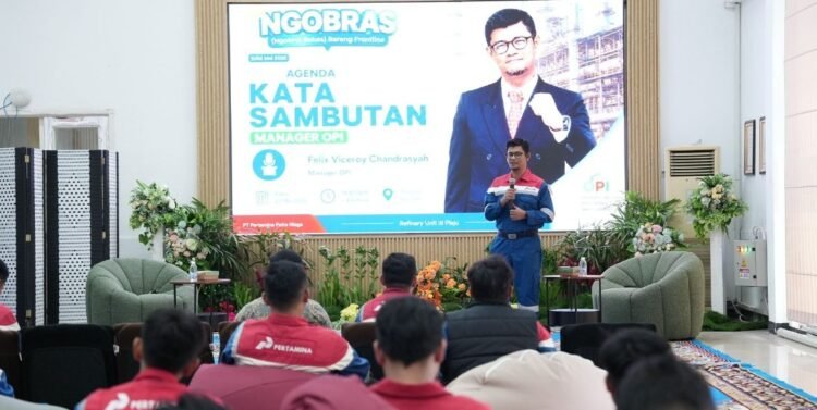 Dukung Operasional Andal, Pertamina Patra Niaga Kilang Plaju Tingkatkan Awareness Safety melalui Diskusi Antarpekerja