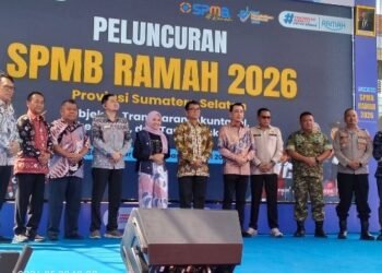 SPMB Ramah 2026 Sumsel Diluncurkan, Penerimaan Siswa Objektif, Transparan, Akuntabel, Berkeadilan dan Tanpa Diskriminasi