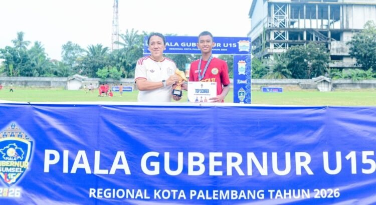 Mengenal Abqory Sheva Alfiano, Top Skor Piala Gubernur Sumsel Regional Palembang U-15 2026