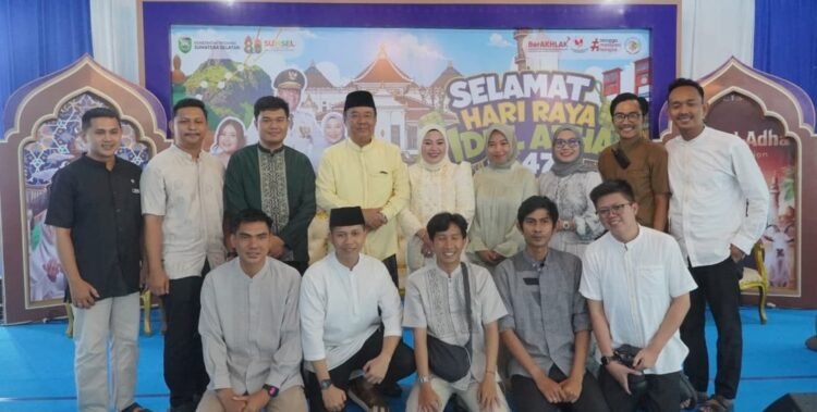 Wagub Cik Ujang Kurban 6 Sapi di Idul Adha, Disebar ke Berbagai Wilayah di Sumsel