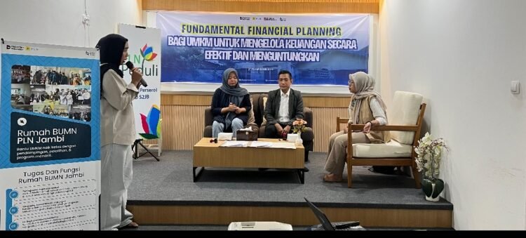 Dorong UMKM Lebih Cuan dan Terarah, PLN UID S2JB Gelar Pelatihan Financial Planning melalui Rumah BUMN Jambi