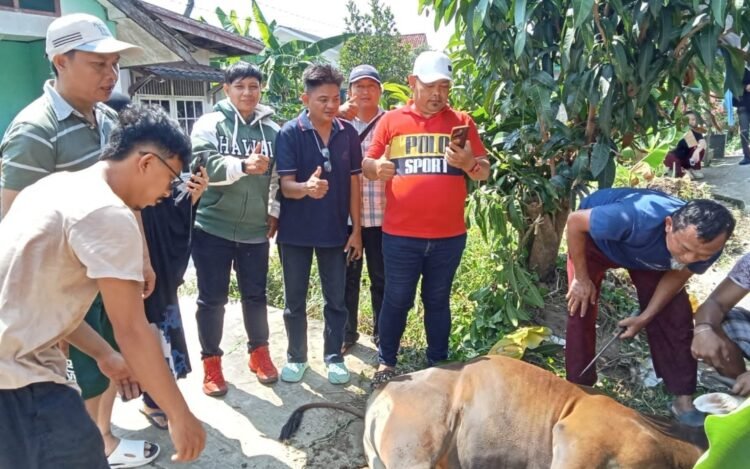 Forum Jurnalis Berbagi Gelar Pemotongan Hewan Kurban, Perkuat Kepedulian Sosial