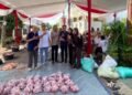Idul Adha 1447 H, Fauzi Amro Bersama Firmansyah Serta Ali Subri Bagikan Daging Kurban kepada Warga Palembang