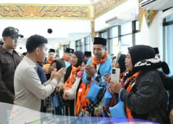 pemberangkatan calon jemaah haji