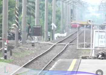 penertiban perlintasan sebidang