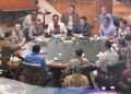 rapat terbatas di hambalang