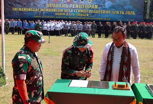 upacara penutupann tmmd