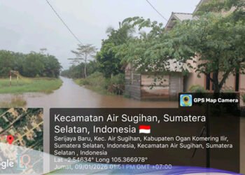 Banjir di Air Sugihan
