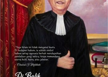 “Di Balik Toga Hitam”: Kisah Perjuangan Chairul S. Matdiah Mengasah Logika Hukum