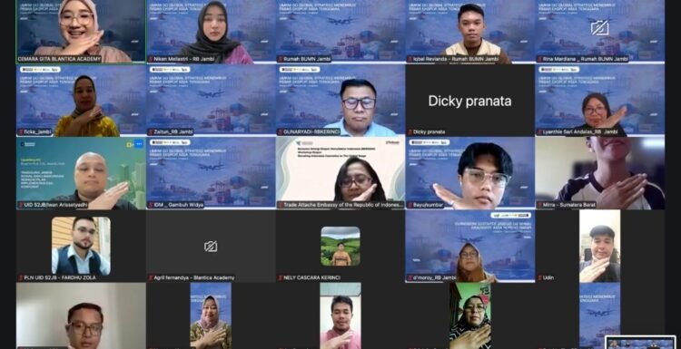 Ekspor ke Malaysia Masih Terbuka Lebar, PLN UID S2JB melaui Rumah BUMN Jambi Bekali Ratusan UMKM Menembus Pasar Global dari Ruang Virtual