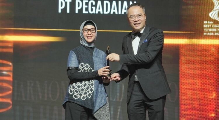 Borong 5 Penghargaan HR Asia 2026, Pegadaian Kembali Raih Best Company to Work For in Asia