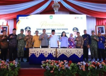 Resmikan SMA dan SLB Negeri Hayza Nur Ilmi, Herman Deru Targetkan Jadi Sekolah Favorit dan Unggulan Sumsel