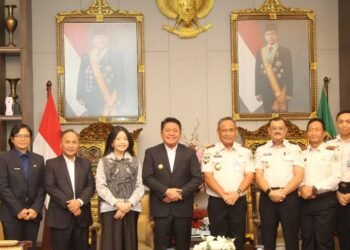 Perkuat Sinergi Pemasyarakatan, Karutan Kelas I Palembang Dampingi Kakanwil Ditjenpas Sumsel Audiensi dengan Gubernur Sumsel
