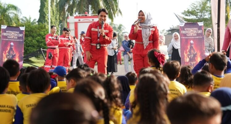 Fire Fun Learning with Fire Brigade Kilang Plaju, Tanamkan Kesadaran Keselamatan Sedari Dini