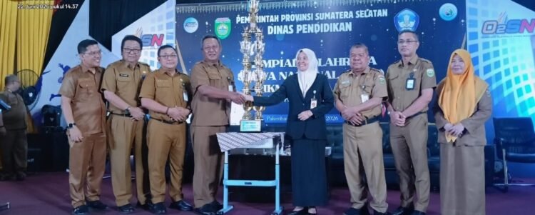 Disdik Sumsel Optimistis Cetak Juara Nasional dari O2SN 2026