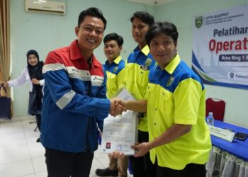 Sukses Gelar Pelatihan dan Sertifikasi Operator Scaffolding, Project Sumatra R&P, Kilang Plaju, dan Disnakertrans Sumsel Dorong Kesiapan Tenaga Kerja Lokal