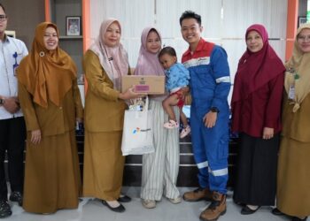 Menjaga Asa Tumbuh Kembang Anak, Pertamina Patra Niaga Kilang Plaju Hadirkan Dukungan Nutrisi bagi Keluarga Berisiko Stunting