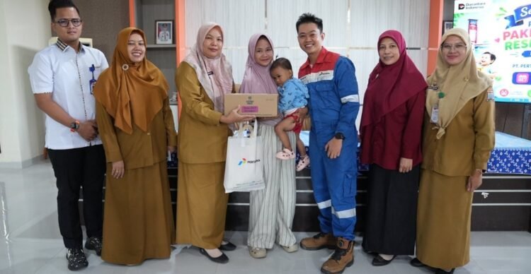 Menjaga Asa Tumbuh Kembang Anak, Pertamina Patra Niaga Kilang Plaju Hadirkan Dukungan Nutrisi bagi Keluarga Berisiko Stunting