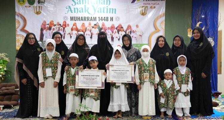 Wujud Komitmen Kepedulian Sosial, Pertamina Patra Niaga Kilang Plaju Santuni 111 Anak Yatim di Sekitar Wilayah Operasional