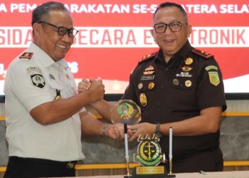 Kakanwil Ditjenpas Sumsel Tandatangani PKS, Implementasi Persidangan Elektronik Resmi Dimulai di Sumatera Selatan