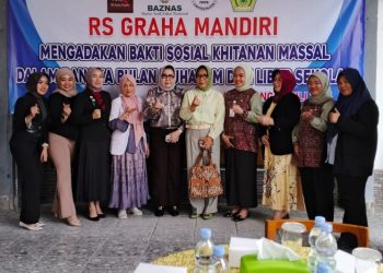 RS Graha Mandiri Khitan Massal 100 Anak, Tebar Kepedulian di Bulan Muharam Bersama BAZNAS Kota Palembang