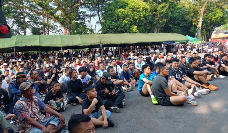 Nonton Bareng Festa Rakyat Nusantara 2026 Nusantara Piala Dunia 2026, Kodim 0418/Palembang Pererat Kebersamaan TNI dan Masyarakat