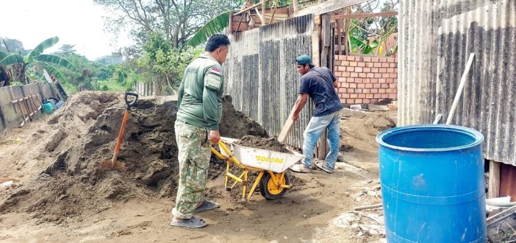 Dari Rumah Nyaris Tak Layak Huni( RTLH)hingga Pos Kamling untuk Warga, Pra TMMD Kodim 0418/Palembang Hadir Membawa Harapan Baru