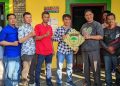 Jalin Silaturahmi Pegiat Layangan Bertandang Ke Kosgoro Kota Palembang