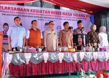 DPRD Sumsel Dapil V Reses di Desa Kiwis Raya Kabupaten OKU Selatan, Aspirasi Mengenai Infrastruktur hingga Pendidikan