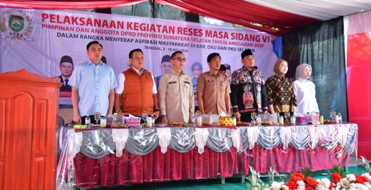 DPRD Sumsel Dapil V Reses di Desa Kiwis Raya Kabupaten OKU Selatan, Aspirasi Mengenai Infrastruktur hingga Pendidikan 