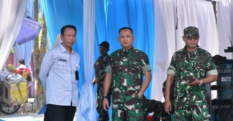 Kasdim 0418/Palembang Tinjau Kesiapan Pembukaan TMMD ke-129 di Talang Jambe