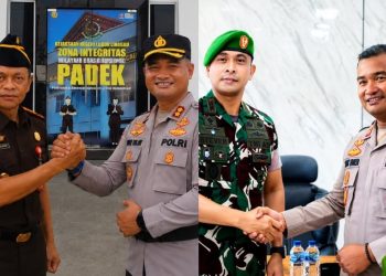 Polres Muratara Pererat Sinergitas dengan TNI dan Kejaksaan, Tegaskan Komitmen Jaga Kamtibmas