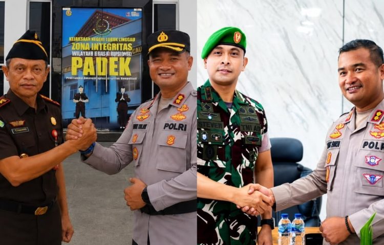 Polres Muratara Pererat Sinergitas dengan TNI dan Kejaksaan, Tegaskan Komitmen Jaga Kamtibmas