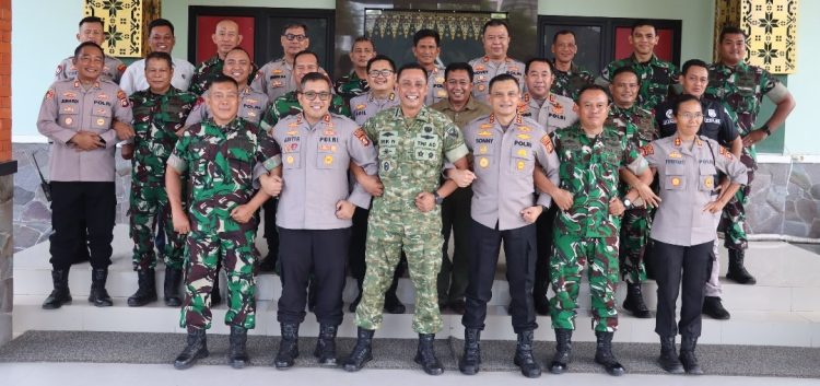 Dandim 0418/Palembang Terima Silaturahmi Kapolrestabes, Perkuat Sinergi TNI-Polri Jaga Kamtibmas