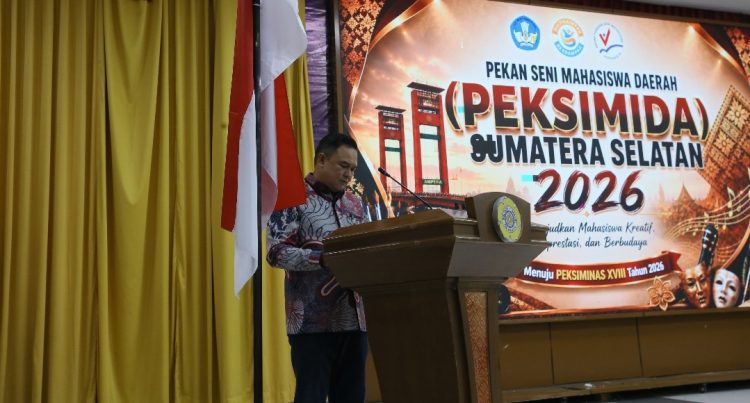 PEKSIMIDA Sumsel 2026 Resmi Dibuka, 29 Perguruan Tinggi Siap Berkompetisi dan Harumkan Nama Daerah