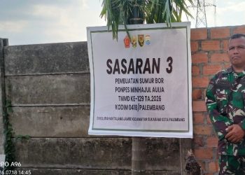 Setiap Hari Ada Progres, TMMD ke-129 Kodim 0418/Palembang Ditargetkan Rampung Tepat Waktu