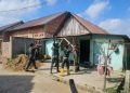 PROGRES SASARAN 6 TMMD KE-129 KODIM 0418/PALEMBANG, REHAB RTLH MILIK IBU SUMILAH TERUS BERLANJUT