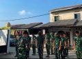 Apel Pagi Anggota YonTP yang tergabung di Satgas TMMD Ke 129 Kodim 0418/Palembang Keterlibatan Yon TP 950/Banyuasin dan Yon TP 948/Banyulincir Perkuat Satgas TMMD Ke-129 Kodim 0418/Palembang