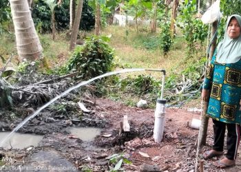 Air Bersih yang Dinanti Puluhan Tahun Akhirnya Mengalir, Harapan Baru untuk Warga Talang Betutu dari TMMD ke 129 Kodim 0418/Palembang