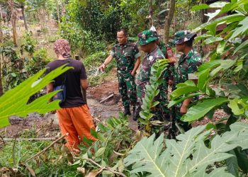 Memasuki Tahap Pondasi, Pembangunan Sumur Bor Sasaran 13 TMMD Ke-129 Kodim 0418/Palembang Terus Berjalan