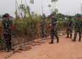 Jalan Impian Warga Mulai Terwujud, Cerucuk Gelam Jadi Pondasi Harapan di TMMD Ke-129 Kodim 0418/Palembang