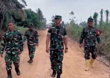 Langkah Dandim 0418/Palembang Kolonel Erik di Jalan Rawa Jaya, Memastikan Jalan Harapan Warga Segera Terwujud