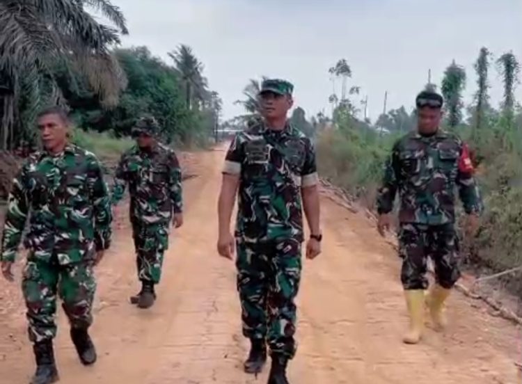 Langkah Dandim 0418/Palembang Kolonel Erik di Jalan Rawa Jaya, Memastikan Jalan Harapan Warga Segera Terwujud