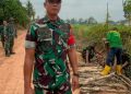 Langkah Dandim 0418/Palembang Kolonel Erik di Jalan Rawa Jaya, Memastikan Jalan Harapan Warga Segera Terwujud