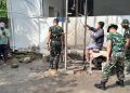 Sumur Bor Rumah Tapis TMMD ke-129 Kodim 0418/Palembang Masuki Tahap Pemasangan Pipa