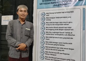 Harapan Mengalir Bersama Air: Ustad Ardian Sambut Hadiah Terindah TMMD Kodim 0418/Palembang untuk Ratusan Santri